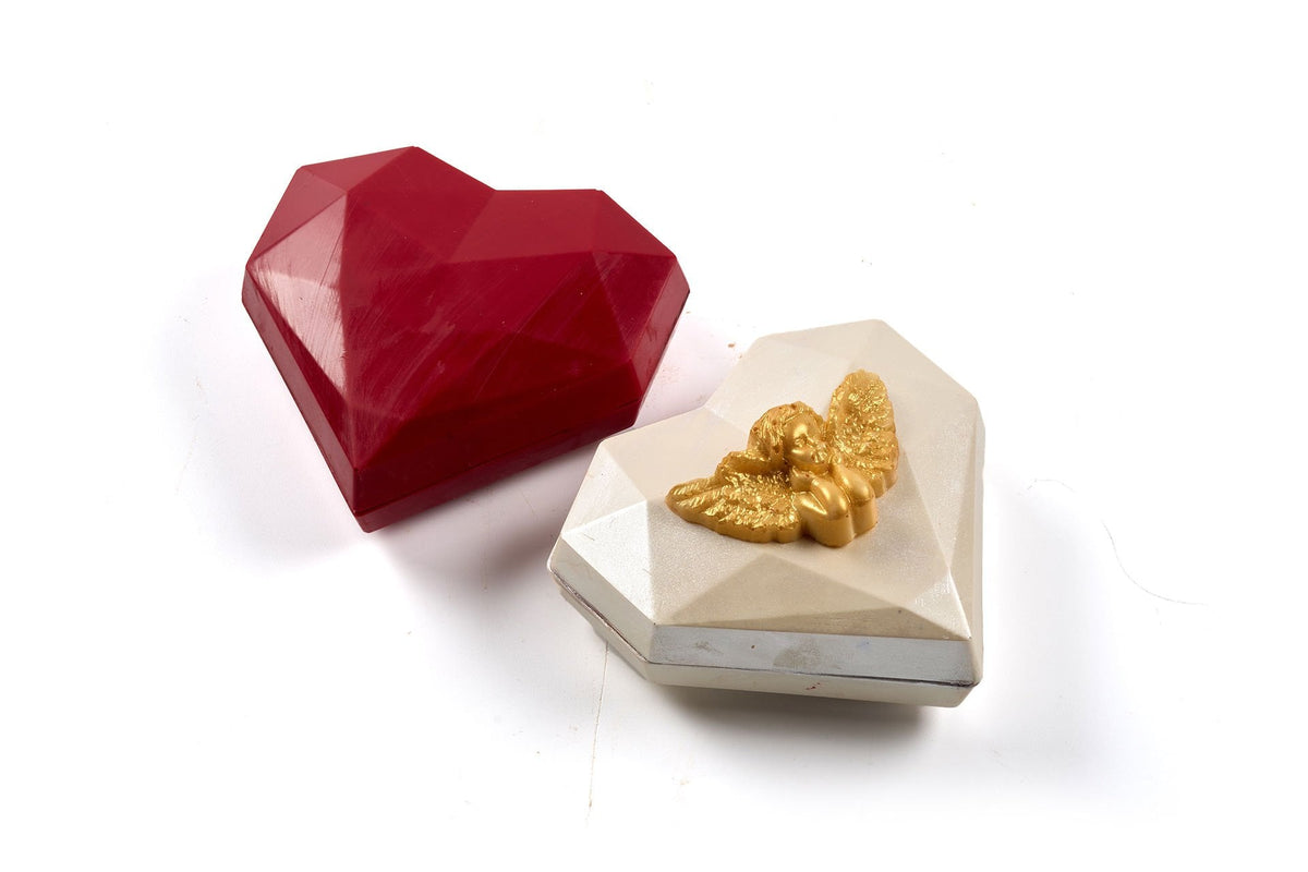 La Vie Praline twin hearts kalpli çikolata kutusu