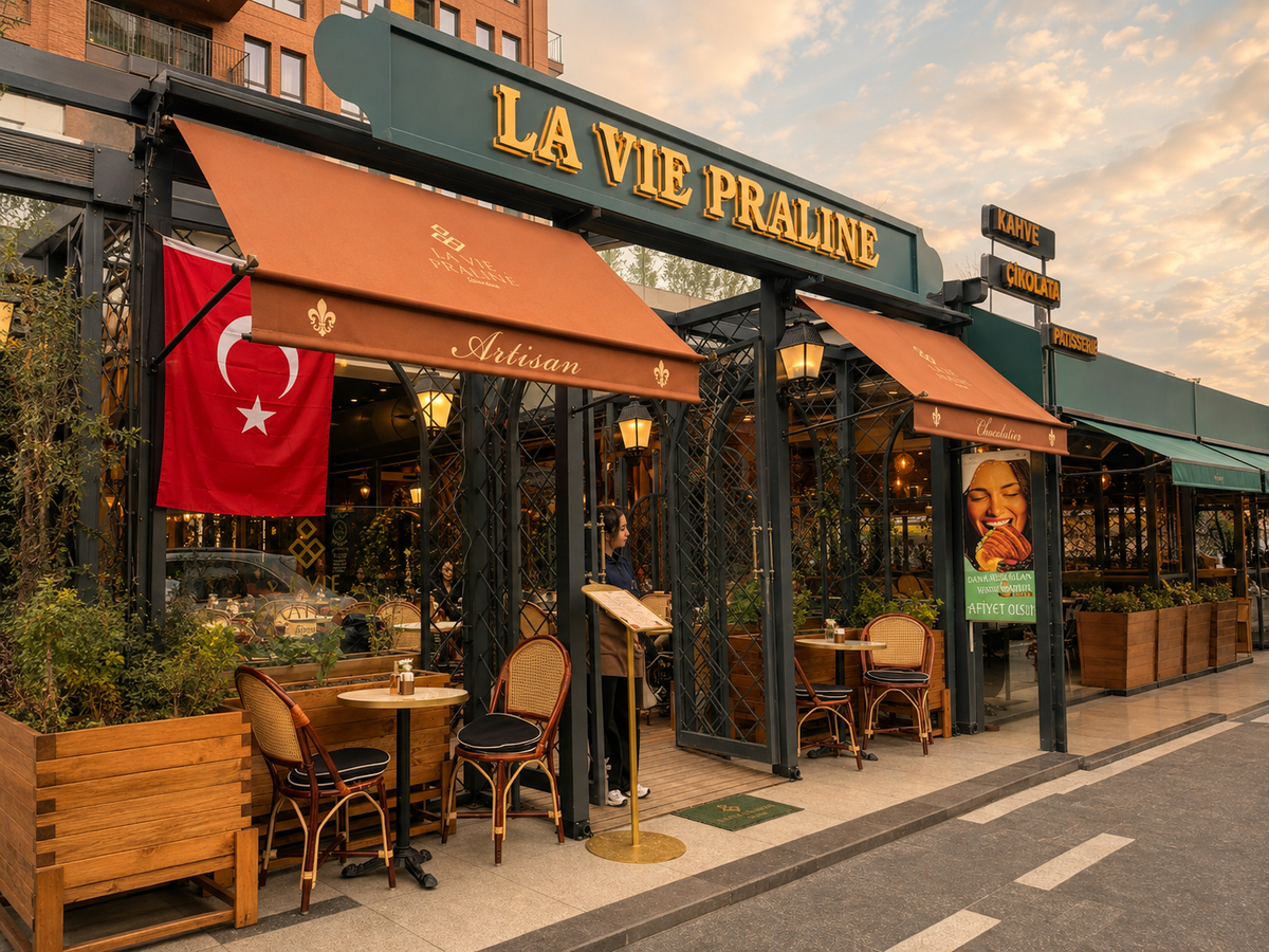La Vie Praline Çekmeköy şubesinin dış cephesi
