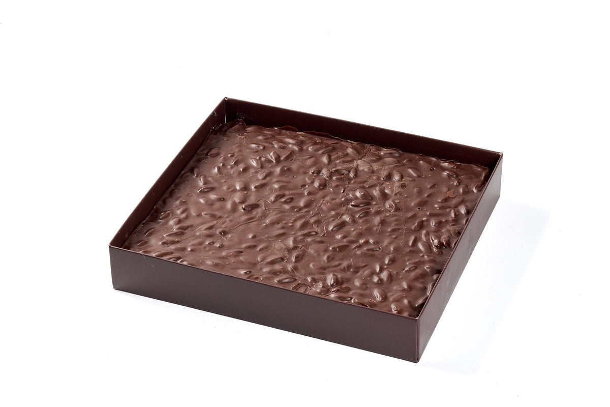 La Vie Praline kırma çikolata kutusu yakın detay