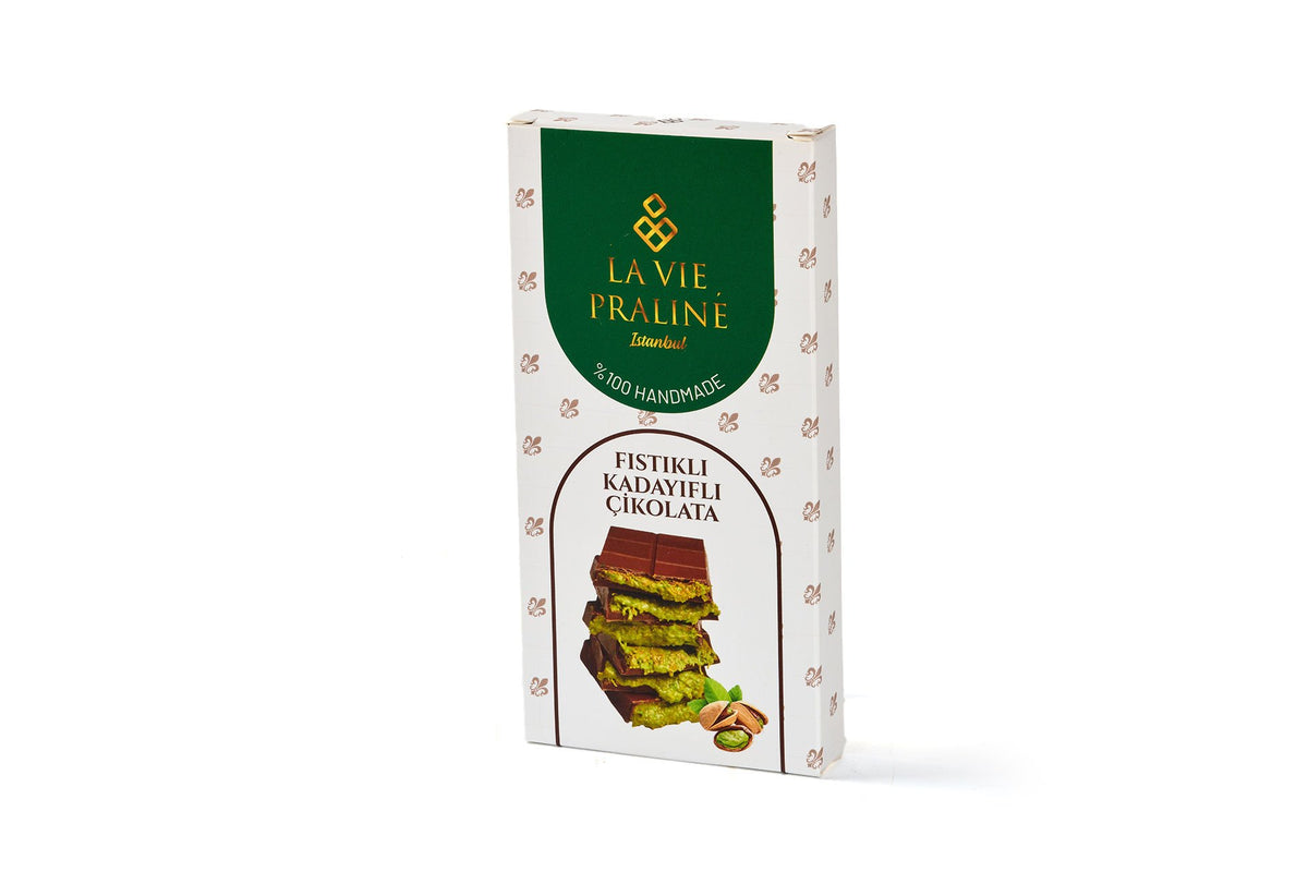 La Vie Praline fıstıklı kadayıflı çikolata