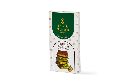 La Vie Praline fıstıklı kadayıflı çikolata