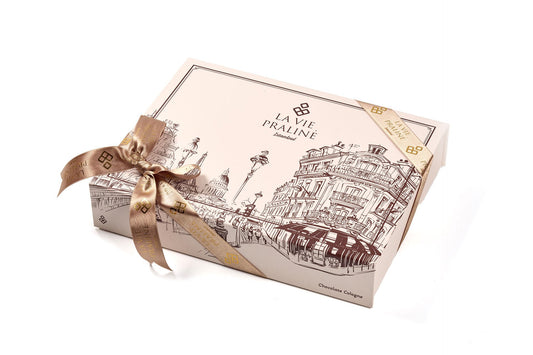 La Vie Praline mix çikolatalı kolonya seti iç görünüm