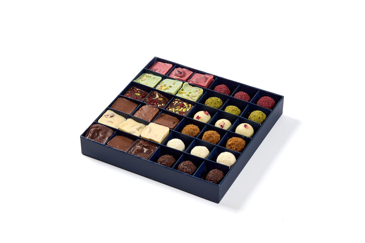 La Vie Praline Édition Limitée Special çikolata kutusu, iç görünüm