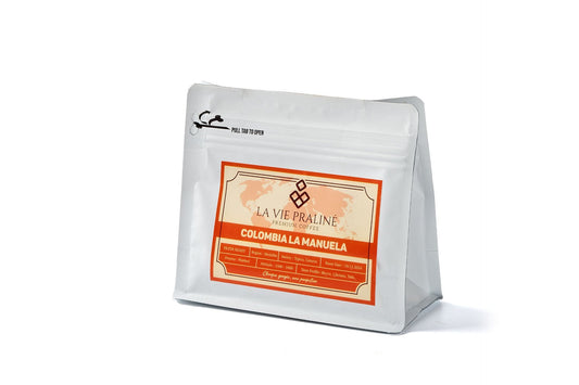 La Vie Praline colombia la manuela filtre kahve